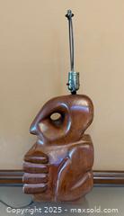 MaxSold Auction: Vintage Mid-Century Witco Style Hand Carved Abstract Figure Wooden Table Lamp. Rare! - Los Altos (California, USA) SELLER MANAGED Estate Sale Online Auction - Newcastle Drive