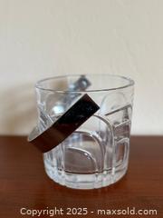 MaxSold Auction: Vintage Miller Rogaska Maestro Heavy Crystal Ice Bucket w/ Silver Handle  - Los Altos (California, USA) SELLER MANAGED Estate Sale Online Auction - Newcastle Drive