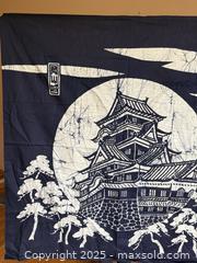 MaxSold Auction: Vintage Okayama Castle Furoshiki Tapestry Cloth - Los Altos (California, USA) SELLER MANAGED Estate Sale Online Auction - Newcastle Drive