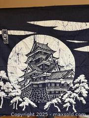 MaxSold Auction: Vintage Okayama Castle Furoshiki Tapestry Cloth - Los Altos (California, USA) SELLER MANAGED Estate Sale Online Auction - Newcastle Drive