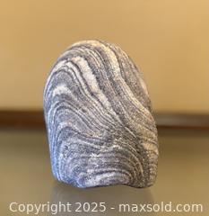 MaxSold Auction: Vintage Psychedelic Striped Beach Stone - Los Altos (California, USA) SELLER MANAGED Estate Sale Online Auction - Newcastle Drive