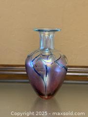 MaxSold Auction: Vintage Robert Held Signed Art Glass Iridescent Vase  - Los Altos (California, USA) SELLER MANAGED Estate Sale Online Auction - Newcastle Drive