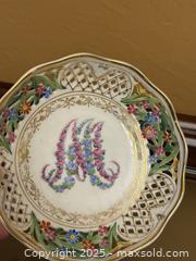 MaxSold Auction: Vintage Royal Bavaria Marie Antoinette Dresden’s Art Carl Schumann Reticulated Bowl - Los Altos (California, USA) SELLER MANAGED Estate Sale Online Auction - Newcastle Drive