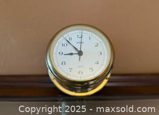 MaxSold Auction: Vintage Stockburger West German Quarts Ships Bell Clock - Los Altos (California, USA) SELLER MANAGED Estate Sale Online Auction - Newcastle Drive