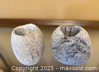 MaxSold Auction: Vintage Stone Candlestick Holders - Los Altos (California, USA) SELLER MANAGED Estate Sale Online Auction - Newcastle Drive
