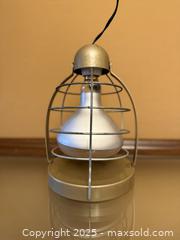 MaxSold Auction: Vintage Sun Valley Industrial Cage Lamp - Los Altos (California, USA) SELLER MANAGED Estate Sale Online Auction - Newcastle Drive