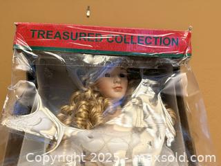 MaxSold Auction: Vintage Treasured Collection Limited Edition 24" Bisque Porcelain Angel w/ Stand  - Los Altos (California, USA) SELLER MANAGED Estate Sale Online Auction - Newcastle Drive