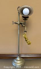 MaxSold Auction: Vintage Underwriters Laboratories Portable Brass Adjustable Library Table Lamp - Los Altos (California, USA) SELLER MANAGED Estate Sale Online Auction - Newcastle Drive