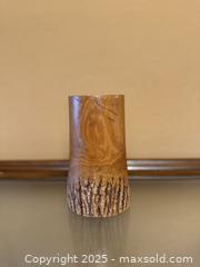 MaxSold Auction: Vintage Wood Folk Art Monk Friar Beer Stein Marquette Michigan Adirondack Style  - Los Altos (California, USA) SELLER MANAGED Estate Sale Online Auction - Newcastle Drive