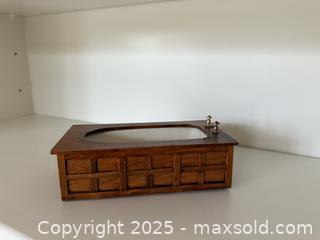 MaxSold Auction: Vintage Wooden Miniature Dollhouse Furniture: Bathtub - Los Altos (California, USA) SELLER MANAGED Estate Sale Online Auction - Newcastle Drive