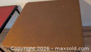 MaxSold Auction: 2 Vintage Card Tables B - London (Ontario, Canada) PARTNER MANAGED Downsizing Online Auction - Ford Crescent