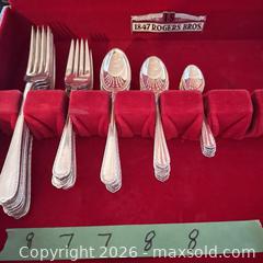 MaxSold Auction: Flatware with Wooden Chest.  A - London (Ontario, Canada) PARTNER MANAGED Downsizing Online Auction - Ford Crescent