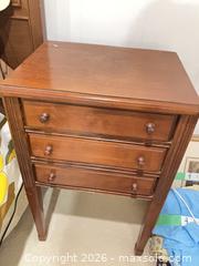 MaxSold Auction: Vintage bedside table. B - London (Ontario, Canada) PARTNER MANAGED Downsizing Online Auction - Ford Cres.