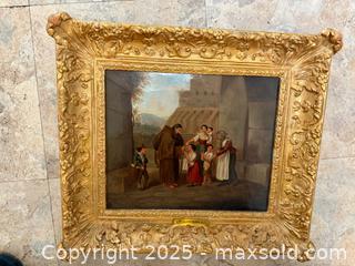 MaxSold Auction: Antique F. Goodall oil painting  - San Jose (California, USA) SELLER MANAGED Estate Sale Online Auction -  Bennett Way