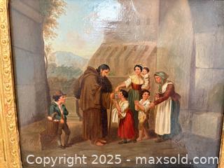 MaxSold Auction: Antique F. Goodall oil painting  - San Jose (California, USA) SELLER MANAGED Estate Sale Online Auction -  Bennett Way