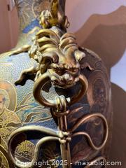 MaxSold Auction: Huge antique Japanese satsuma floor vase - San Jose (California, USA) SELLER MANAGED Estate Sale Online Auction -  Bennett Way