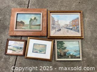 MaxSold Auction: Vintage California & other paintings - San Jose (California, USA) SELLER MANAGED Estate Sale Online Auction -  Bennett Way