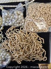 MaxSold Auction: bulk lot of vintage Coro brand faux pearls and beads for jewelry making or resale. Coro wa - Toronto (Ontario, Canada) SELLER MANAGED Reseller Online Auction - Dartmoor Drive