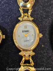 MaxSold Auction: collection of vintage ladies' watches, primarily featuring gold-tone finishes with various - Toronto (Ontario, Canada) SELLER MANAGED Reseller Online Auction - Dartmoor Drive