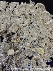 MaxSold Auction: large, unsorted bulk lot of silver-toned costume jewelry, likely intended for crafting, re - Toronto (Ontario, Canada) SELLER MANAGED Reseller Online Auction - Dartmoor Drive