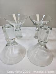 MaxSold Auction: set of Sasaki Colonnade crystal martini glasses - Toronto (Ontario, Canada) SELLER MANAGED Reseller Online Auction - Dartmoor Drive