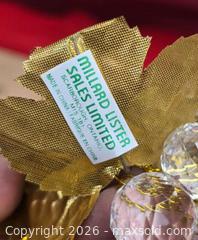 MaxSold Auction: vintage acrylic grape cluster figurines, likely mid-century modern home decor items - Toronto (Ontario, Canada) SELLER MANAGED Reseller Online Auction - Dartmoor Drive