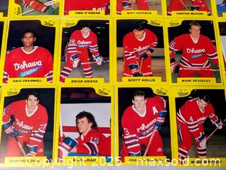MaxSold Auction: 1990'S OSHAWA GENERAL OHL HOCKEY TEAM CARD LOT - Kingston (Ontario, Canada) SELLER MANAGED Downsizing Online Auction - Rosemund Crescent