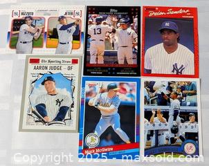 MaxSold Auction: BASEBALL STAR PLAYER CARD LOT  - Kingston (Ontario, Canada) SELLER MANAGED Downsizing Online Auction - Rosemund Crescent