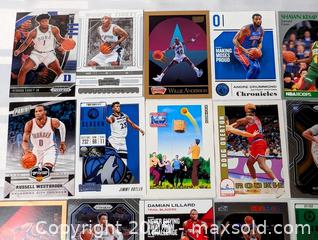MaxSold Auction: BASKETBALL CARD LOT OF 24 - Kingston (Ontario, Canada) SELLER MANAGED Downsizing Online Auction - Rosemund Crescent