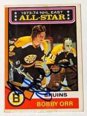 MaxSold Auction: BOBBY ORR HAND SIGNED HOCKEY CARD - Kingston (Ontario, Canada) SELLER MANAGED Downsizing Online Auction - Rosemund Crescent