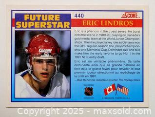 MaxSold Auction: ERIC LINDROS HOCKEY CARD - Kingston (Ontario, Canada) SELLER MANAGED Downsizing Online Auction - Rosemund Crescent