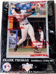 MaxSold Auction: FRANK THOMAS BASEBALL CARD SET - Kingston (Ontario, Canada) SELLER MANAGED Downsizing Online Auction - Rosemund Crescent