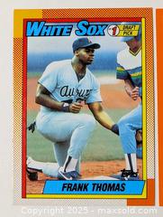 MaxSold Auction: FRANK THOMAS BASEBALL ROOKIE CARD - Kingston (Ontario, Canada) SELLER MANAGED Downsizing Online Auction - Rosemund Crescent
