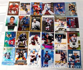 MaxSold Auction: HOCKEY CARD LOT OF 24 - Kingston (Ontario, Canada) SELLER MANAGED Downsizing Online Auction - Rosemund Crescent