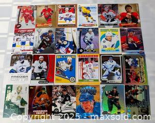 MaxSold Auction: HOCKEY CARD MIXED LOT OF 24 - Kingston (Ontario, Canada) SELLER MANAGED Downsizing Online Auction - Rosemund Crescent