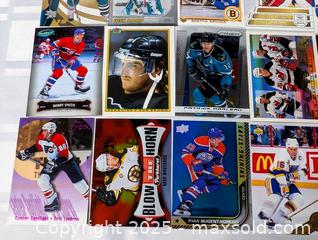 MaxSold Auction: HOCKEY CARD MIXED LOT OF 24 CARDS - Kingston (Ontario, Canada) SELLER MANAGED Downsizing Online Auction - Rosemund Crescent