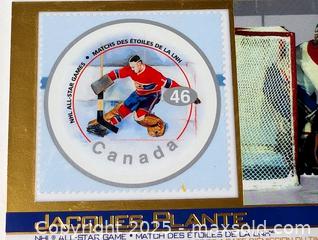 MaxSold Auction: JACQUES PLANTE CANADA POST COMMEMORATIVE STAMP CARD - Kingston (Ontario, Canada) SELLER MANAGED Downsizing Online Auction - Rosemund Crescent