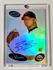 MaxSold Auction: J.D. DURBIN HAND SIGNED BASEBALL CARD - Kingston (Ontario, Canada) SELLER MANAGED Downsizing Online Auction - Rosemund Crescent