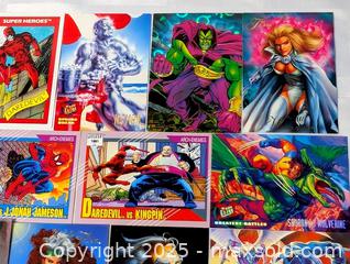 MaxSold Auction: MARVEL SUPERHERO CARDS - Kingston (Ontario, Canada) SELLER MANAGED Downsizing Online Auction - Rosemund Crescent
