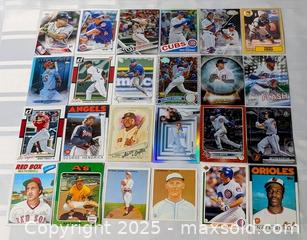 MaxSold Auction: MIXED LOT OF 24 BASEBALL CARDS - Kingston (Ontario, Canada) SELLER MANAGED Downsizing Online Auction - Rosemund Crescent