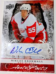 MaxSold Auction: NIKLAS KRONWALL HAND SIGNED HOCKEY CARD - Kingston (Ontario, Canada) SELLER MANAGED Downsizing Online Auction - Rosemund Crescent