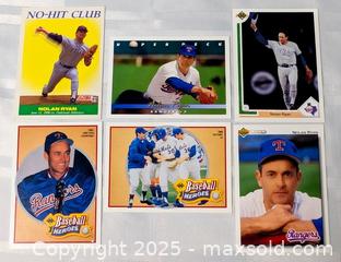 MaxSold Auction: NOLAN RYAN BASEBALL CARD LOT OF 6 - Kingston (Ontario, Canada) SELLER MANAGED Downsizing Online Auction - Rosemund Crescent