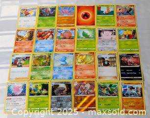 MaxSold Auction: POKEMON CARD LOT OF 24 - Kingston (Ontario, Canada) SELLER MANAGED Downsizing Online Auction - Rosemund Crescent