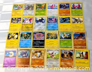 MaxSold Auction: POKEMON CARD LOT OF 24 - Kingston (Ontario, Canada) SELLER MANAGED Downsizing Online Auction - Rosemund Crescent