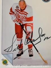 MaxSold Auction: SID ABEL HAND SIGNED HOCKEY CARD - Kingston (Ontario, Canada) SELLER MANAGED Downsizing Online Auction - Rosemund Crescent