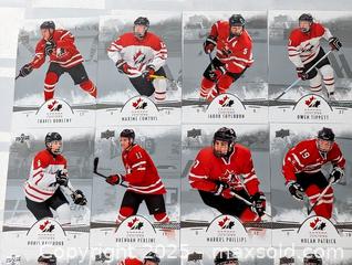 MaxSold Auction: TEAM CANADA HOCKEY CARD LOT OF 24 - Kingston (Ontario, Canada) SELLER MANAGED Downsizing Online Auction - Rosemund Crescent
