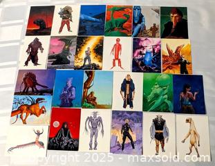 MaxSold Auction: THE ALIEN WORLD OF WAYNE BARLOWE COLLECTOR CARDS - Kingston (Ontario, Canada) SELLER MANAGED Downsizing Online Auction - Rosemund Crescent