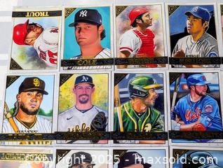 MaxSold Auction: TOPPS GALLERY BASEBALL CARD LOT OF 24 - Kingston (Ontario, Canada) SELLER MANAGED Downsizing Online Auction - Rosemund Crescent