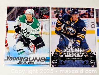 MaxSold Auction: UPPER DECK YOUNG GUNS ROOKIE CARD LOT OF 3 - Kingston (Ontario, Canada) SELLER MANAGED Downsizing Online Auction - Rosemund Crescent