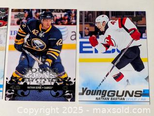 MaxSold Auction: UPPER DECK YOUNG GUNS ROOKIE CARD LOT OF 3 - Kingston (Ontario, Canada) SELLER MANAGED Downsizing Online Auction - Rosemund Crescent
